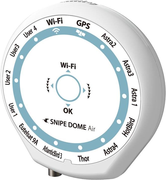 Produktbild Selfsat Snipe Dome Air Oval (Flachantenne, 33.70 dB, DVB-S / -S2)