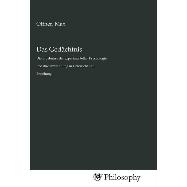 Das Gedächtnis, Sachbücher
