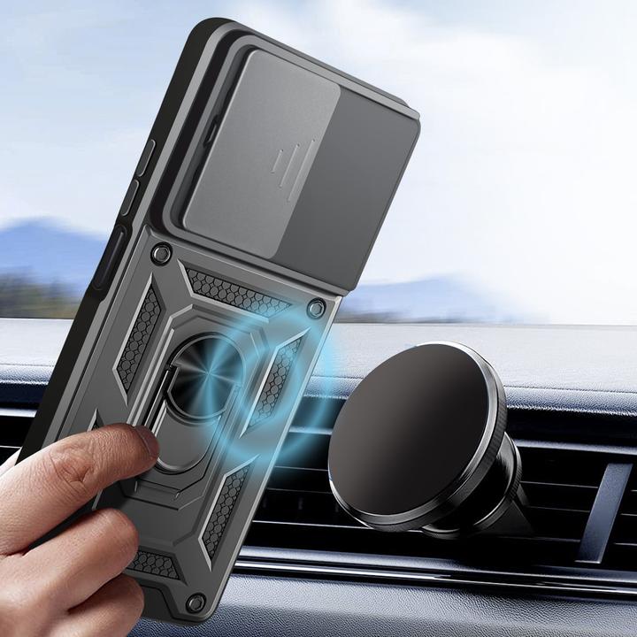 Produktbild Avizar Redmi 15C Hülle mit Metallring & Ständer (Xiaomi Redmi 15C)