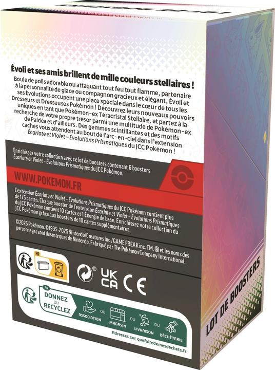 Immagine prodotto Pokémon Evoluzioni Prismatiche (Francese, Pacchetto Booster)