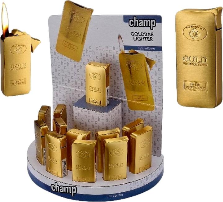 Actual product image Champ Gold bar lighter