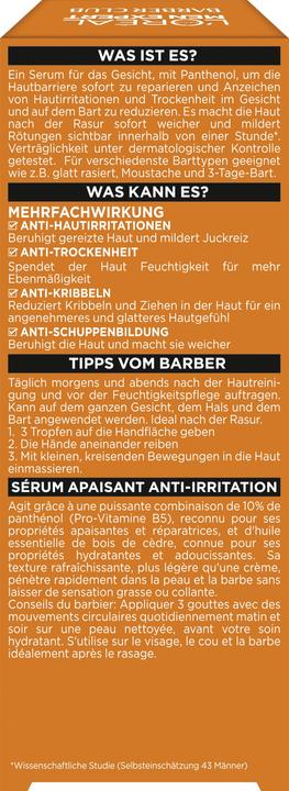 Actual product image L'Oréal Paris Men Expert Barber Club (30 ml)