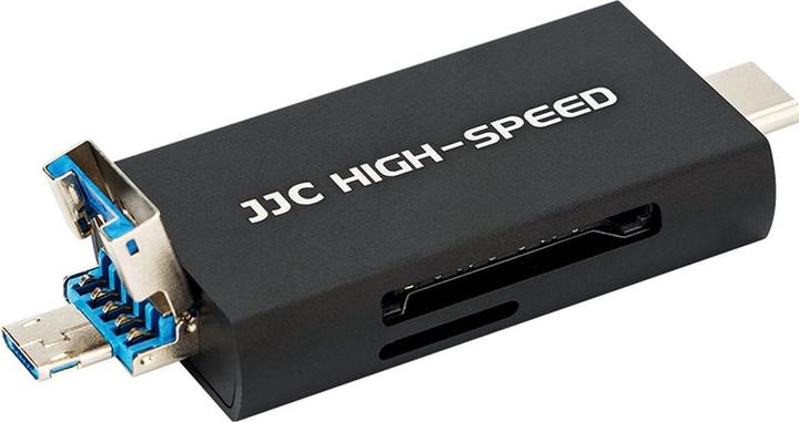 Produktbild JJC CR UTC4AC USB 3.1 Card Reader Black (USB 3.1)