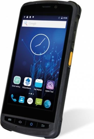 Produktbild Newland NFT10 Pilot-Serie, 2D, 14,5cm (5,7"), GPS, USB-C, BT, WLAN, 4G, NFC, Android, Kit, GMS, wei (2D-Barcodes)