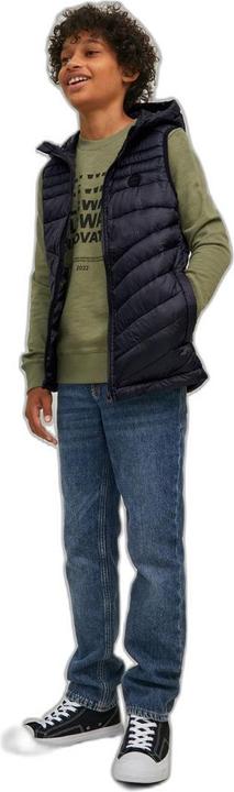 Immagine prodotto Jack & Jones Junior Gilet con cappuccio foderato per ragazzi (128)
