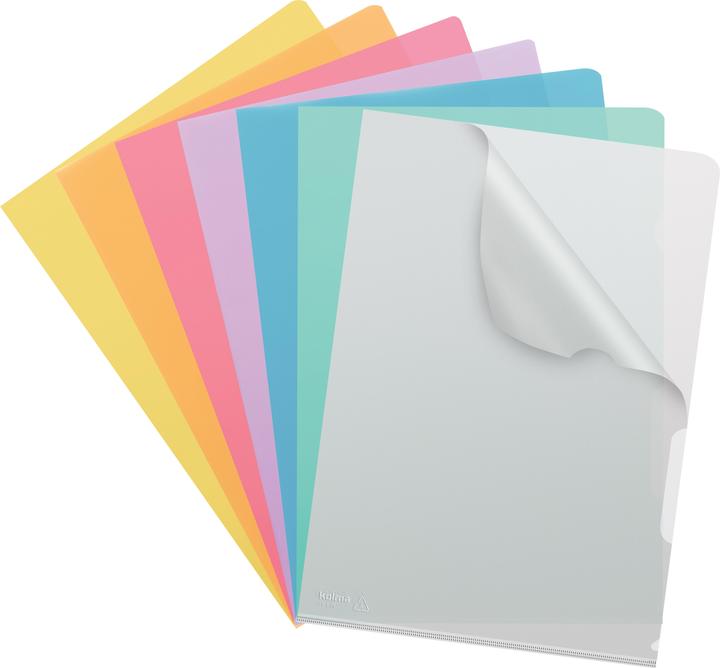 Actual product image Kolma A4 smooth superstrong blue file folder (A4, 100 x)