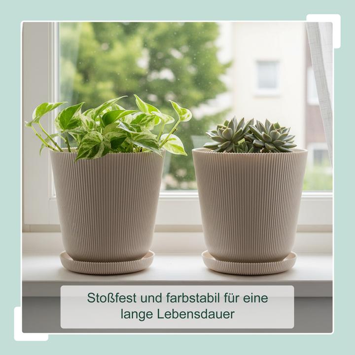 Produktbild Relaxdays Blumentopf Set (20 x 20 cm)