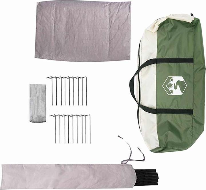 Produktbild vidaXL Campingzelt (8.40 kg, 4 Personen)