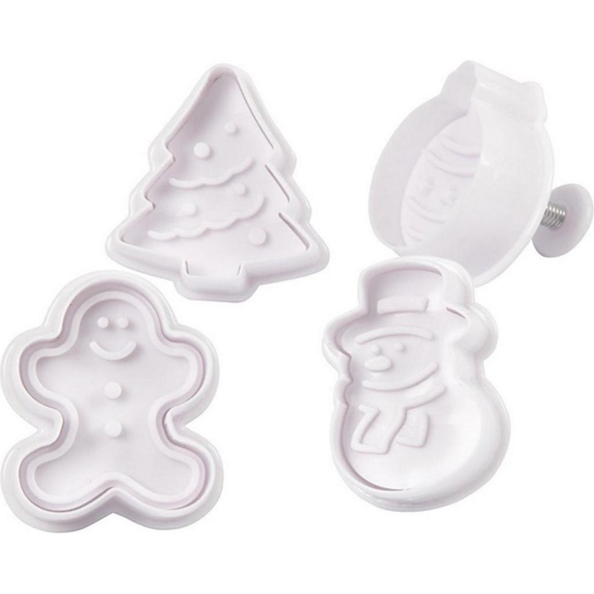 Creativ Company Winter, Ausstechformen, Weiss
