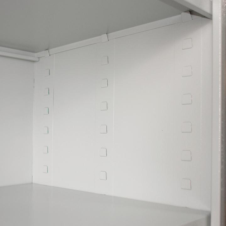 Produktbild Dema Metallschrank "XXL" lichtgrau 110x192x58 (110 cm, 192 cm)
