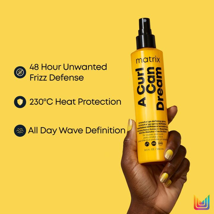 Actual product image Matrix A Curl Can Dream Scrunch N' Go Defining Spray (250 ml)