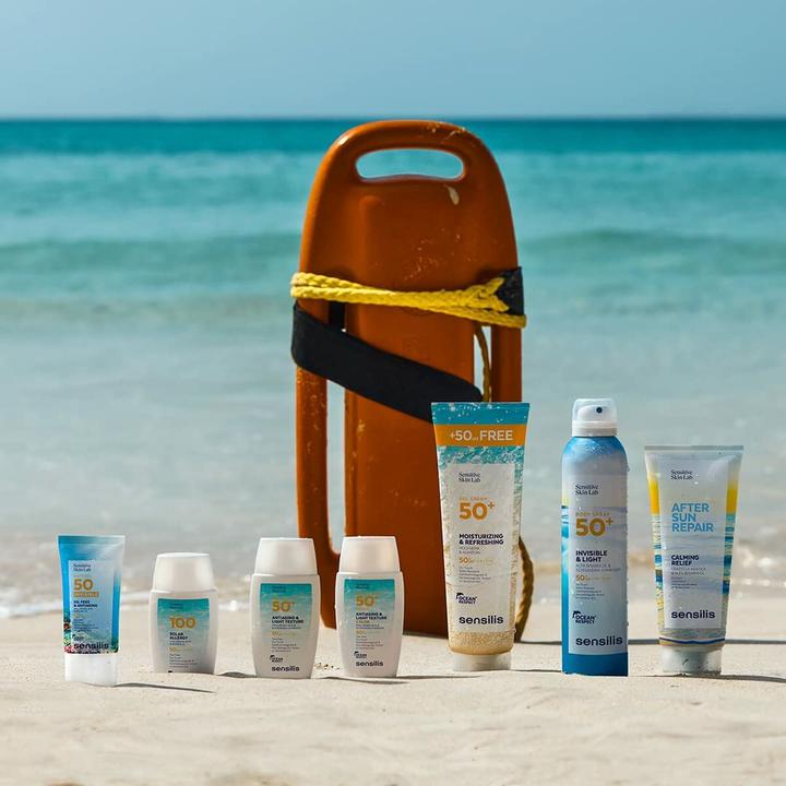 Actual product image Sensilis Fotoprotector Gel Cream SPF50+ 250ml (SPF 50+, 250 ml)