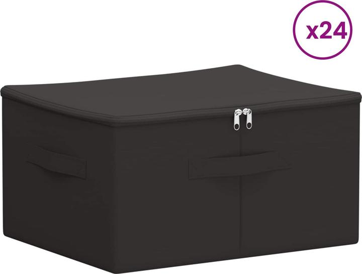 Actual product image vidaXL Aufbewahrungsbox (30 cm, 24x)