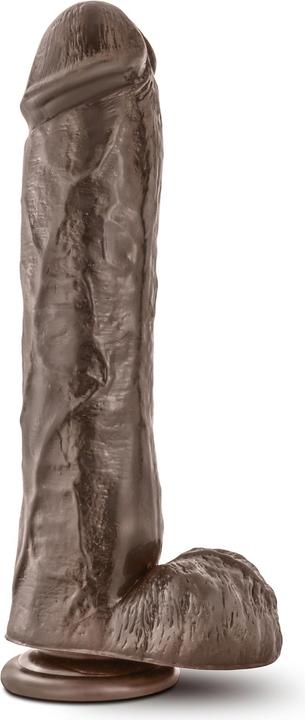 Produktbild Blush Dr. Skin â Mr. Savage Dildo mit Saugnapf 29,2 cm â Schokolade