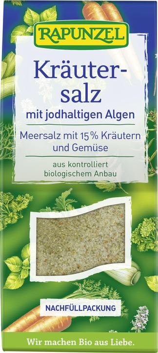 Image du produit Rapunzel sel marin aux herbes avec algues iodé (531 g)