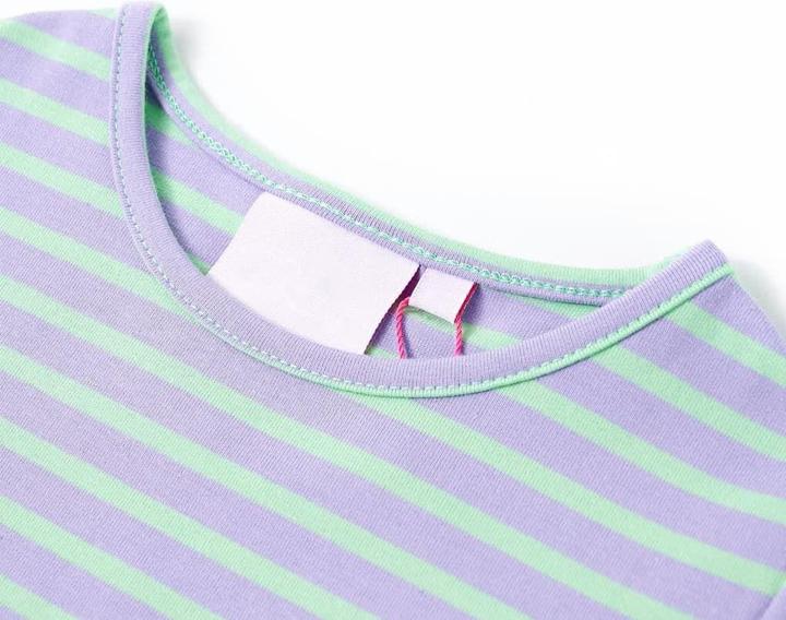 Image du produit vidaXL T-shirt enfant vert menthe clair 116,Matière : 95 (116)