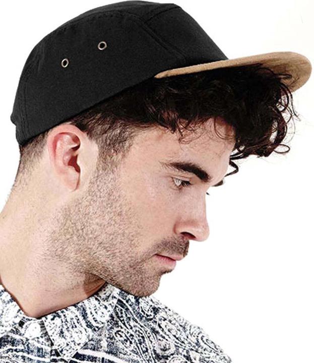 Produktbild Beechfield BaseballKappe mit Kunstwildlederschirm (2 StückPackung) (One Size)