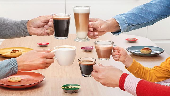 Actual product image Bosch Hausgeräte TAS16B3 TASSIMO Multi Beverage Automatic FINESSE just red (Tassimo)