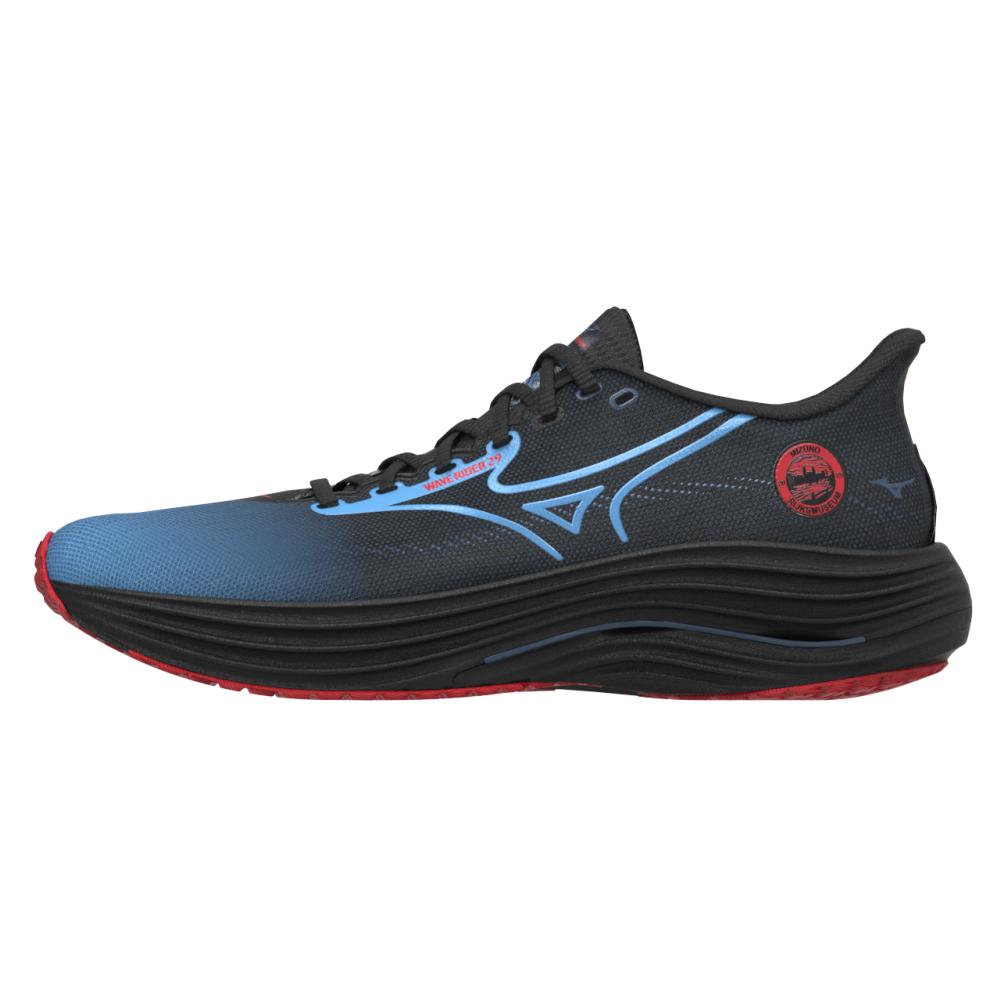 Mizuno, Herren, Laufschuhe, Wave Rider 29 Amsterdam (43), Schwarz