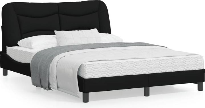 vidaXL Bed frame with fabric headboard (140 x 200)
