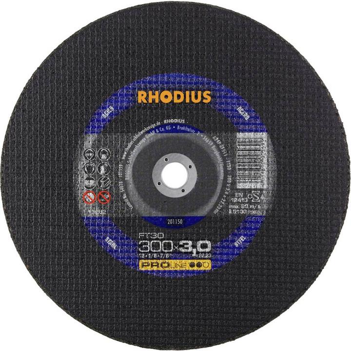 Produktbild Rhodius Freihand Trennscheibe gerade FT30 Ø 300 x 3,0 x 22,23mm