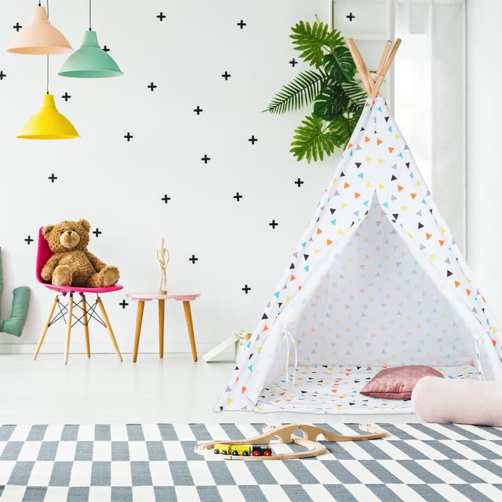 Actual product image Relaxdays Teepee, Play Tent With Flooring