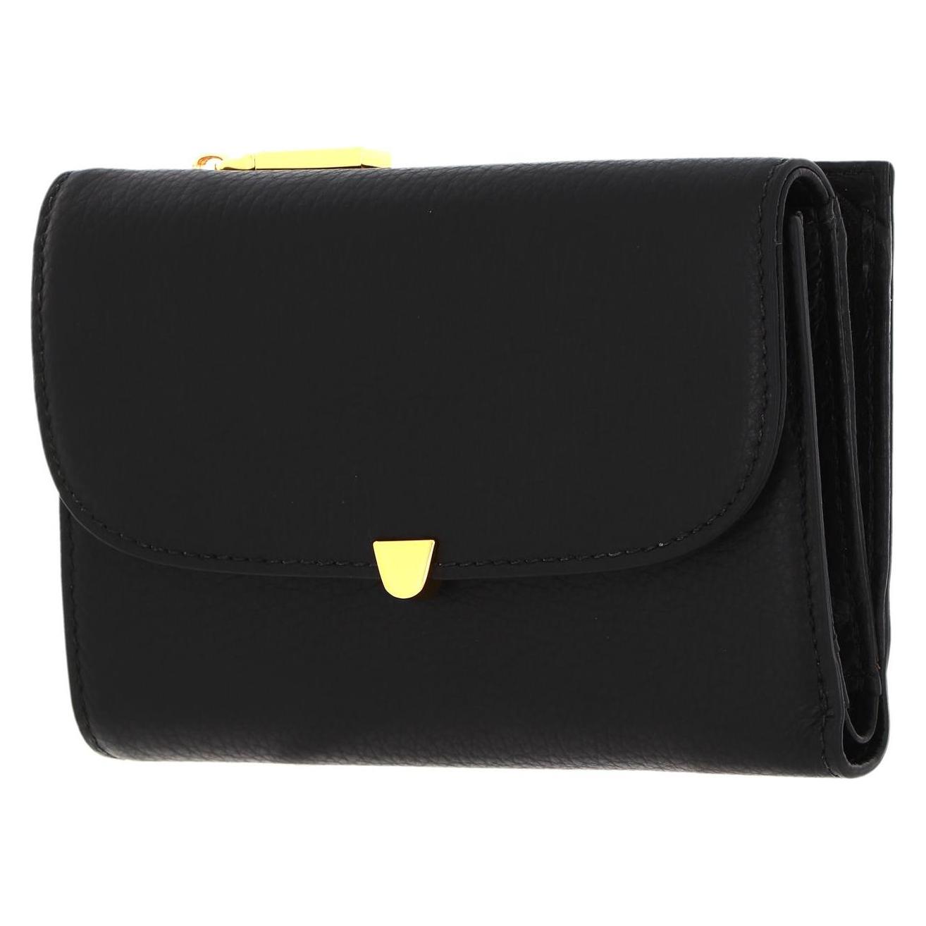 Coccinelle, Damen, Portemonnaie, Ida Flap Wallet, Schwarz