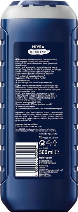 Produktbild NIVEA MEN Fresh Sport Pflegedusche XL (500 ml)