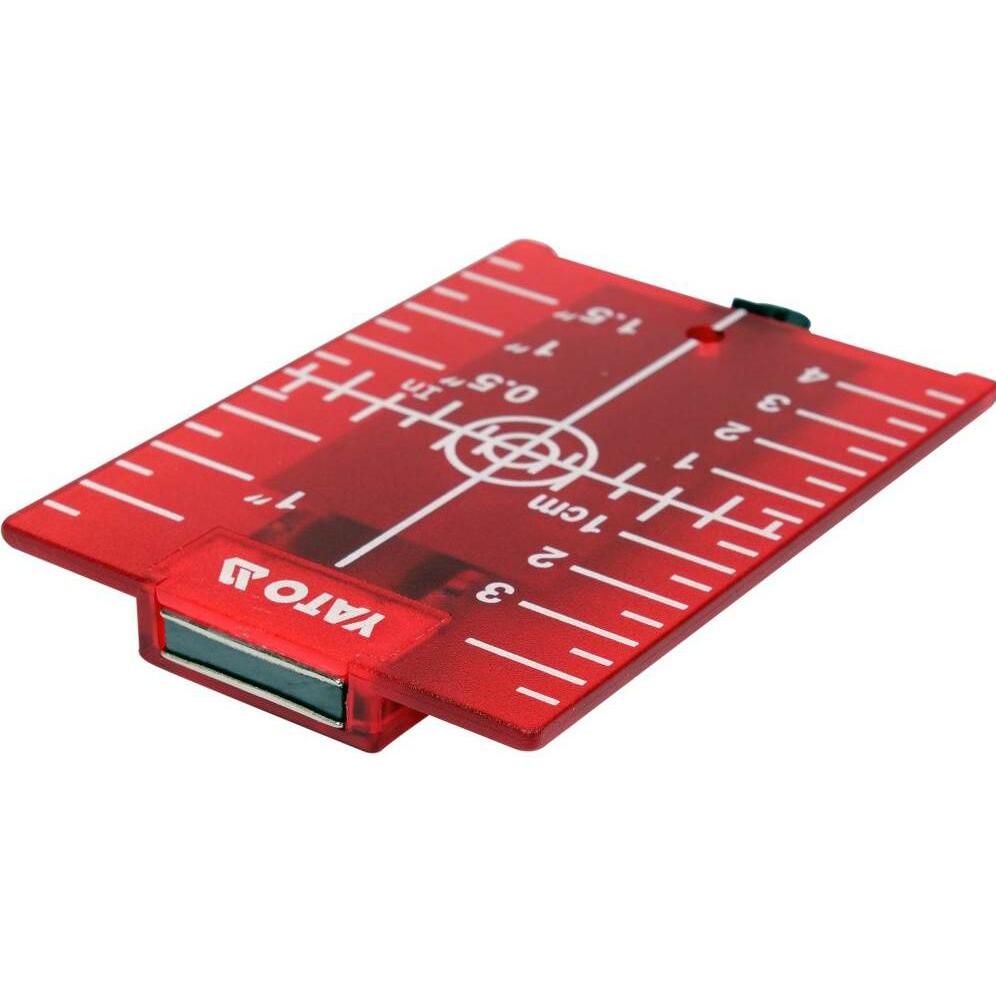 Yato, Wasserwaage, Plattenpositionierung zum roten Laser (10.50 cm)