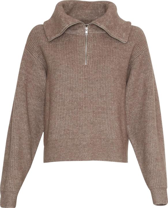Produktbild Moss copenhagen damen zip-pullover gytta (M, L)
