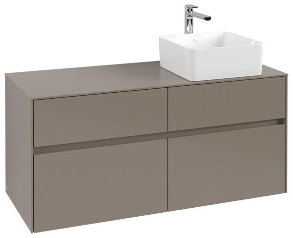 Produktbild Villeroy & Boch Collaro Waschbeckenunterschrank 1200x548x500 mm, 4 Auszüge, für Waschbecken recht (127 x 62 x 57 cm)