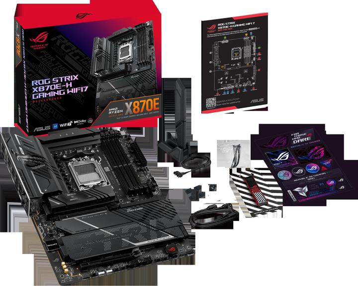 Actual product image ASUS ROG Strix X870E-H Gaming WIFI7 (AM5, AMD X870E, ATX)
