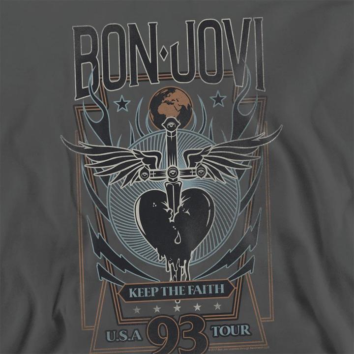 Produktbild Bon Jovi Keep The Faith Sweatshirt (M)