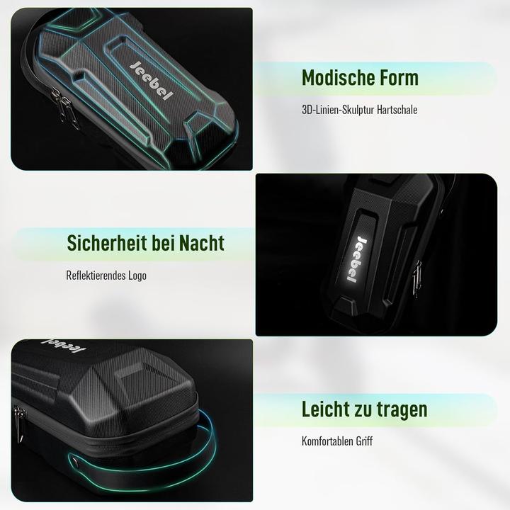 Image du produit Jeebel Sacoche pour scooter électrique et kit antivol pour vélo