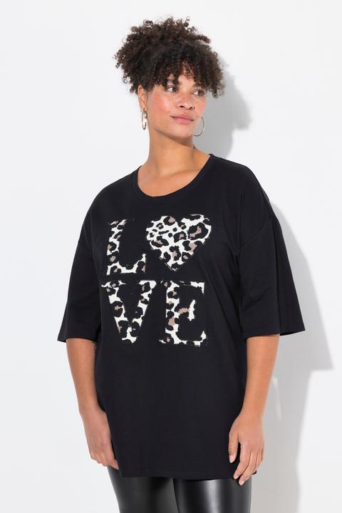 Produktbild Miamoda T-Shirt, oversized, Leo LOVE Statement (50, 52)