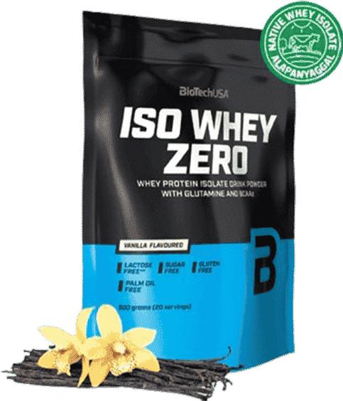 Produktbild Biotech USA Iso Whey Zero (Vanille, 1 Stk., 500 g)