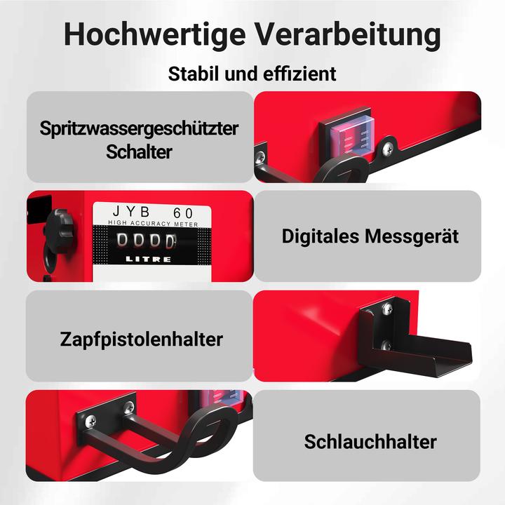 Actual product image Wiltec Heating oil and diesel pump