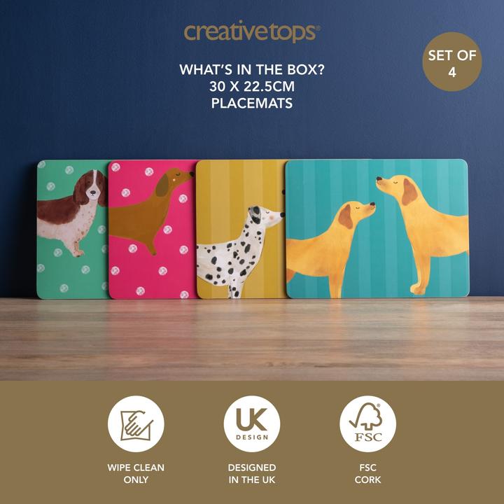 Image du produit Creative Tops CT Placemats (4 pcs, 30 x 22 cm)
