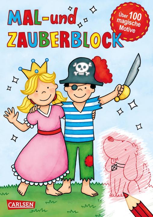Produktbild Mal- und Zauberblock: Malblock mit über 100 magischen Motiven (Deutsch, Igor Dolinger, 2018)