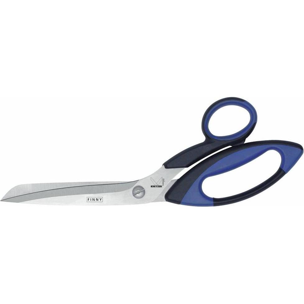 Kretzer, Schere, 74530 Universal Stoffschere 12 cm Schwarz-Blau (12 cm)