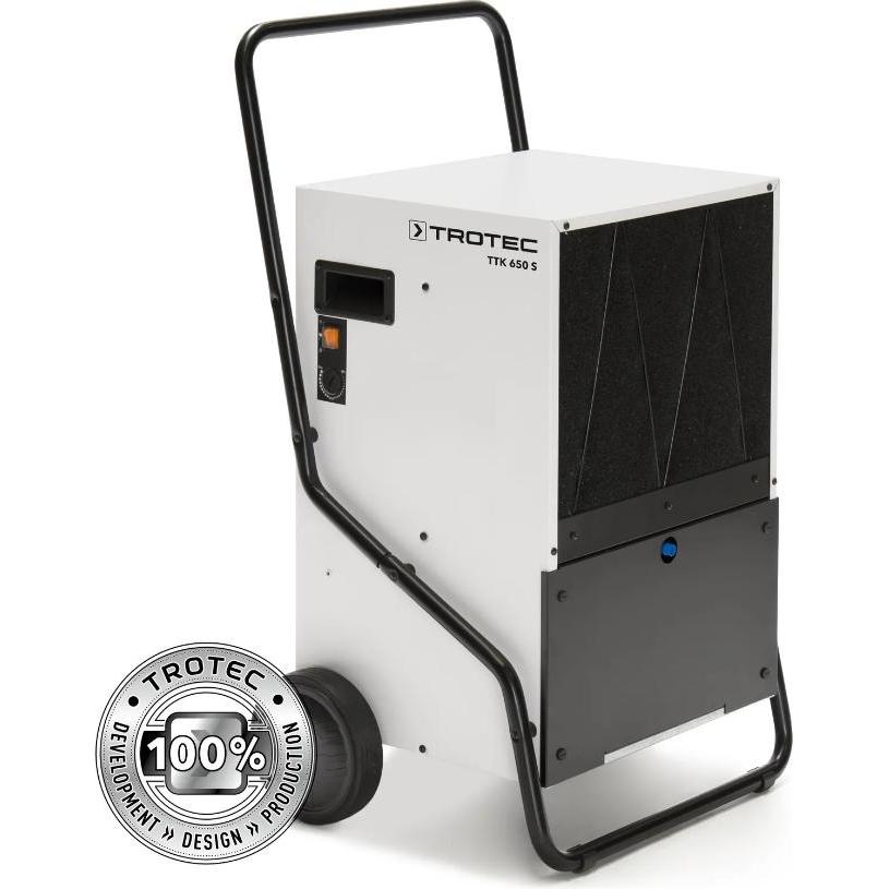 Trotec 1120000171 Luftentfeuchter TTK 650 S 150L/24H, Luftentfeuchter, Schwarz