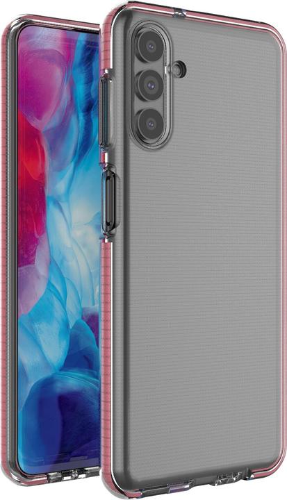 Produktbild Hurtel Spring Case Cover Gel Cover mit farbigem Rahmen für Samsung Galaxy A13 5G hellrosa (Samsung Galaxy A13 5G)