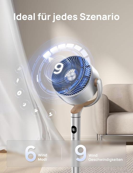 Actual product image Dreo PolyFan series DR-HPF008S (20 dB)
