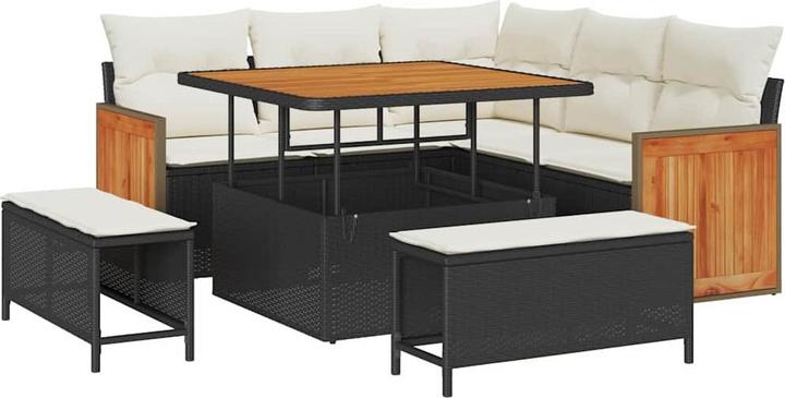 Actual product image vidaXL Garden sofa set