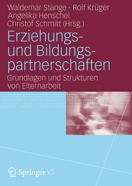 Produktbild Handbuch Erziehungs- und Bildungspartnerschaften (Deutsch, Angelika Henschel, Christof Schmitt, Rolf Krüger, Waldemar Stange, 2012)