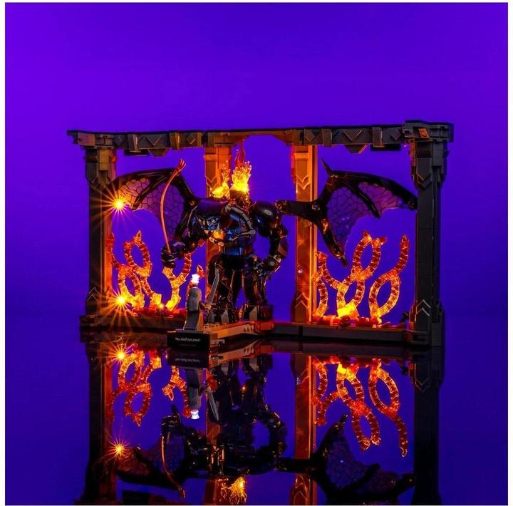 Produktbild Light my bricks LMB 2.0 LED Licht Set für LEGO® 10367 Der Herr der Ringe - Balrog Bücherstütze
