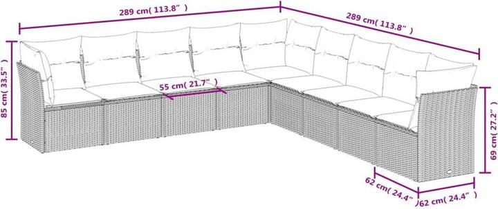 Produktbild vidaXL Hana