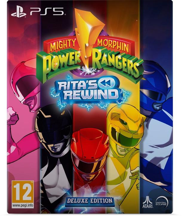 Actual product image Atari Mighty Morphin Power Rangers: Rita's Rewind (Deluxe Edition) (PS5)