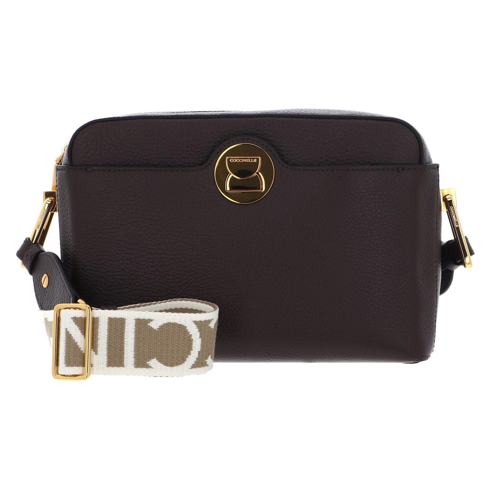 Coccinelle, Damen, Handtasche, Liya Signature Crossbody Grained Leather