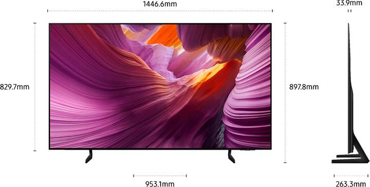 Produktbild Samsung 65" Fladskrms TV TQ65S85FAEXXC (65", S85F, OLED, 4K, 2025)